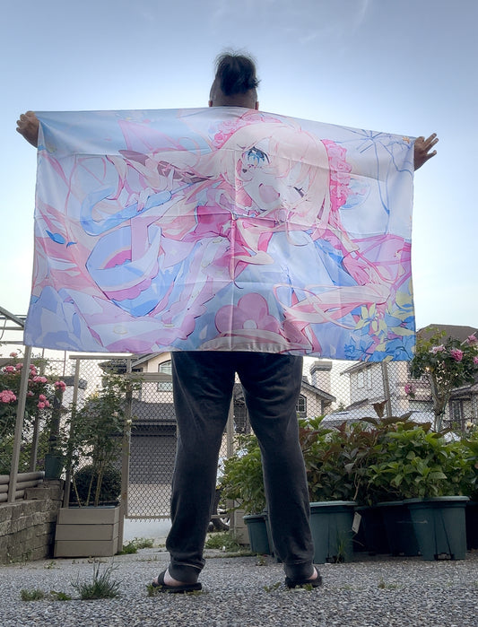 [ 35x59 Tapestry ] Rain Blossom Bri Tapestry